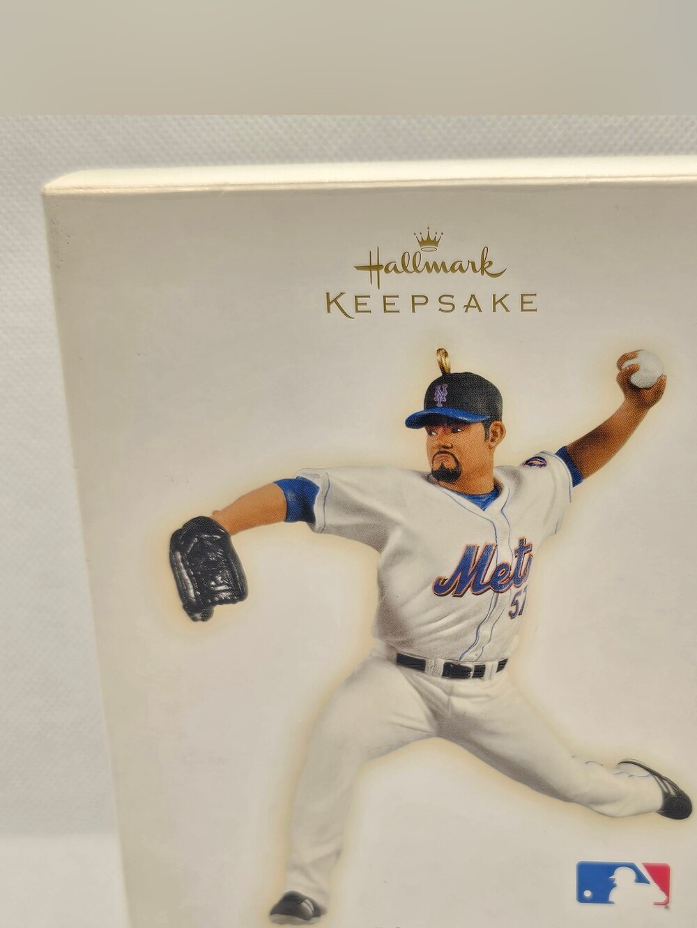 Hallmark New York Mets Johan Santana Ornament 2009 At Ballpark Baseball series